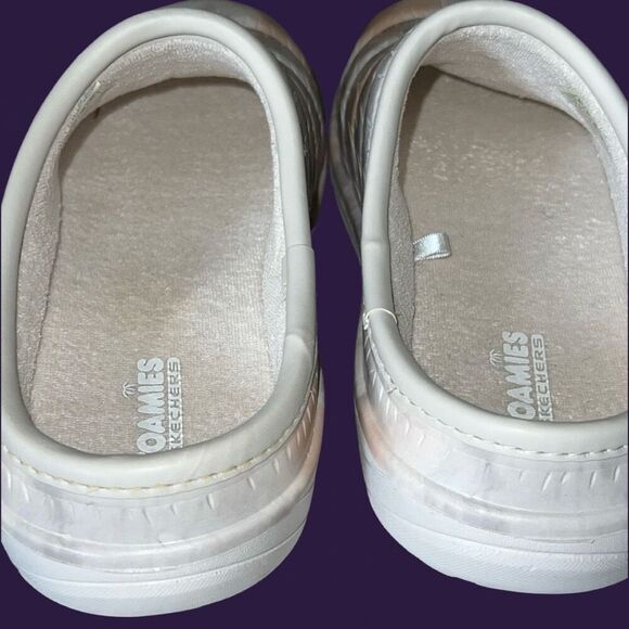 Women’s Skechers Foamies Cozy Camper Natural Moody Skies Size 8 - Picture 4 of 7